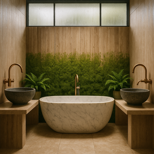 Earthy Elegance Unveiled: Crafting Your 360° Home Sanctuary with Natural Stone, Artisanal Touches & Sustainable Luxury