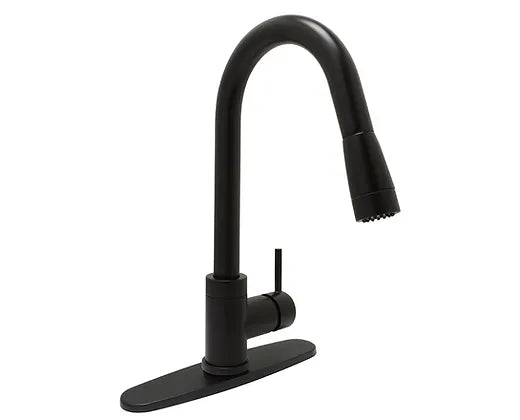 PROHS Matte Black Locarno Kitchen Faucet