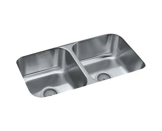Sterling Stainless Vented 18 Gauge Stainless Steel Kitchen Sink