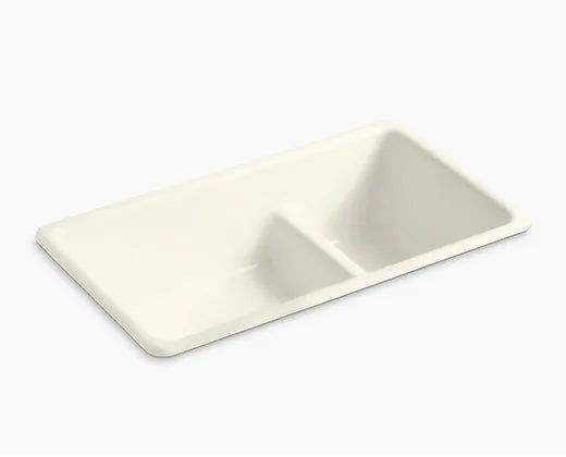 Kohler  Biscuit Whitehaven Cast Iron Kitchen Sink