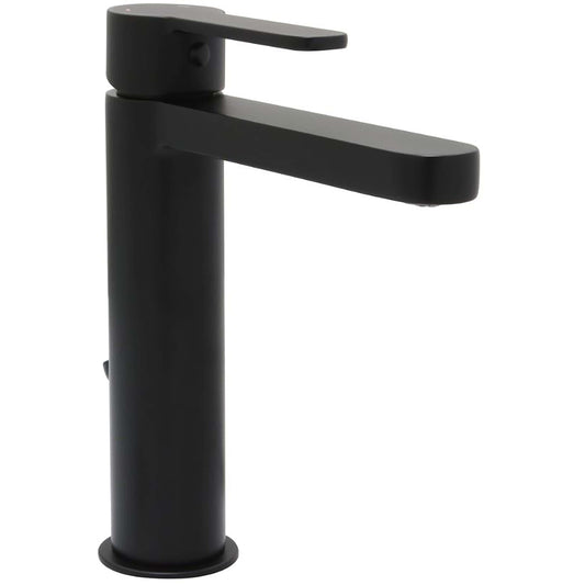 Huntington Brass Matte Black Tazio Single Control Bath Faucet