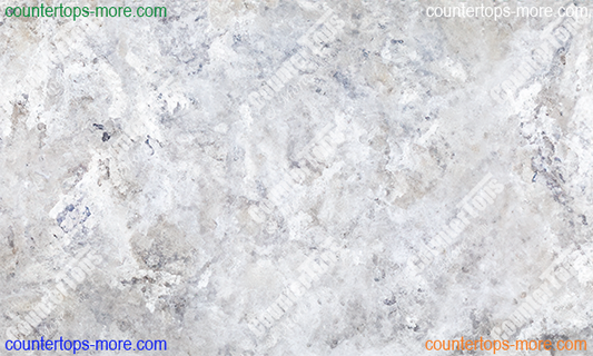 Silver Travertine Travertine countertop material for kitchen or bathroom remodel