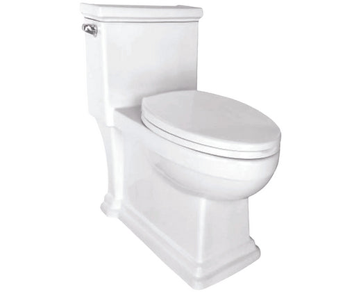 PROHS White Razo Tub Shower Toilet