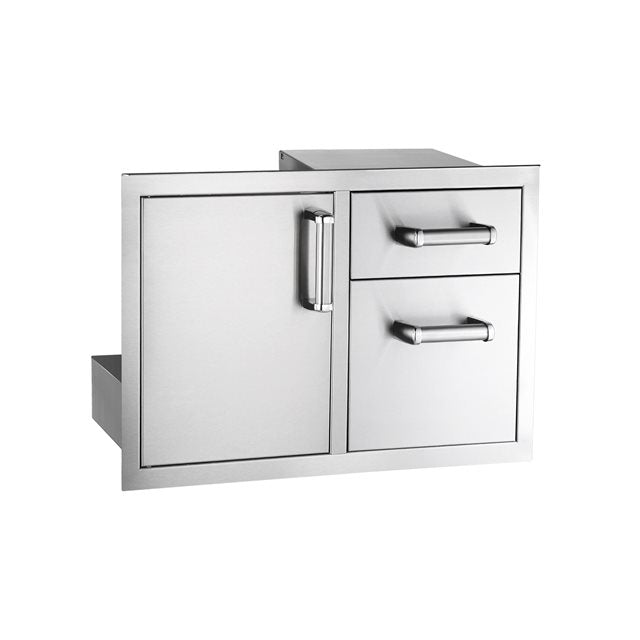 Fire Magic Stainless Double Door Drawer