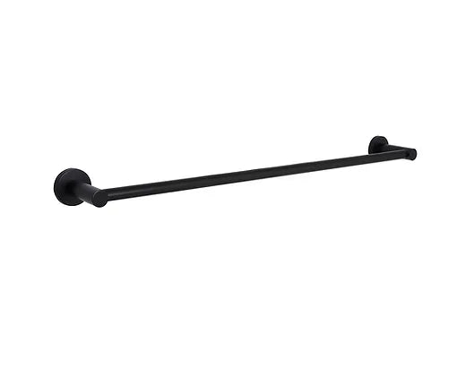 Huntington Brass Matte Black Tazio Towel Bar