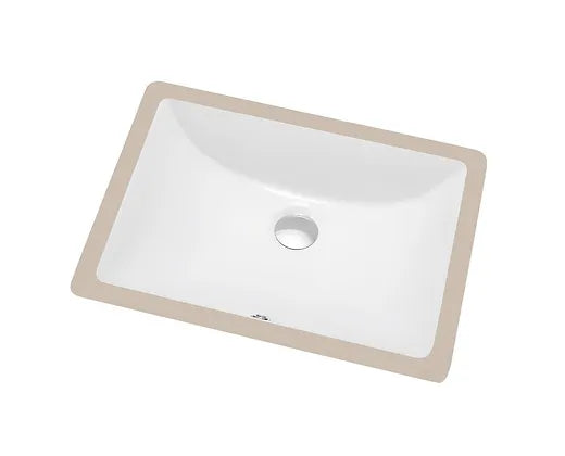 PROHS White Porcelain Sink