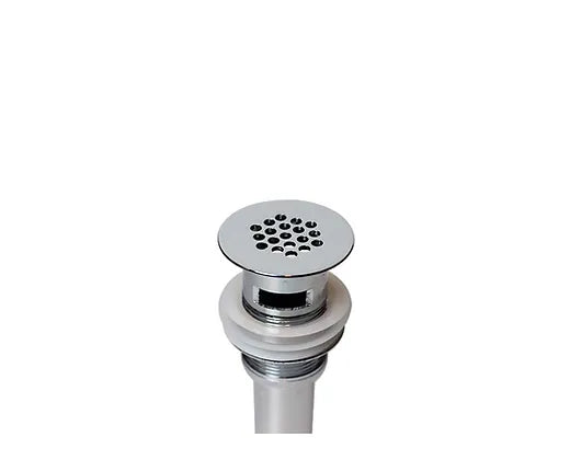 PROHS Polished Chrome 1 1/2 Grid Vanity W / Overflow Drain