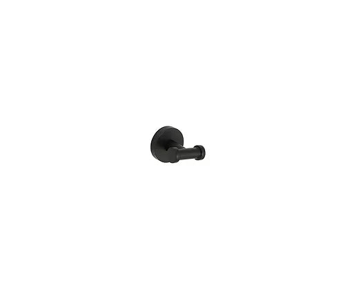 Huntington Brass Matte Black Tazio Robe Hook
