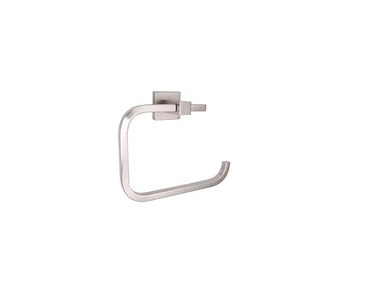 Huntington Brass Satin Nickel Razo Towel Ring