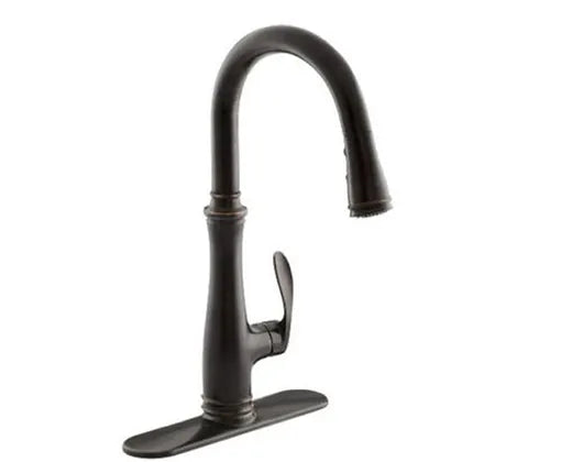 Kohler Oil Rubbed Bronze Apron Farmhouse Kitchen Faucet