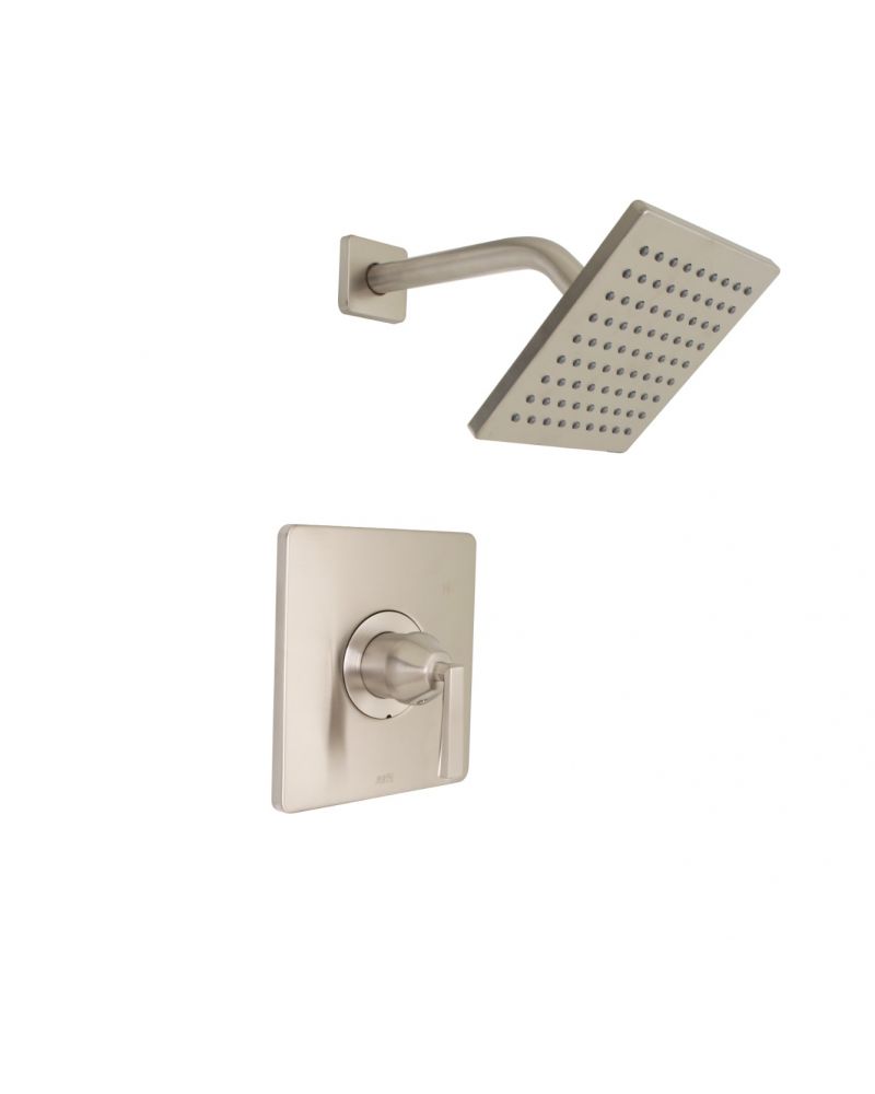 Huntington Brass Satin Nickel McMillan Shower Combo Kit