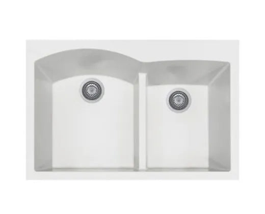 Q  Bianco Vented Access Granite Composite Kitchen Sink