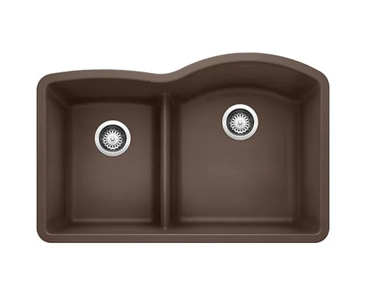 Blanco Cafe Diamond 1 3/4 Low Divide 40/60 Granite Composite Kitchen Sink
