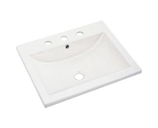 PROHS  White  Porcelain Sink