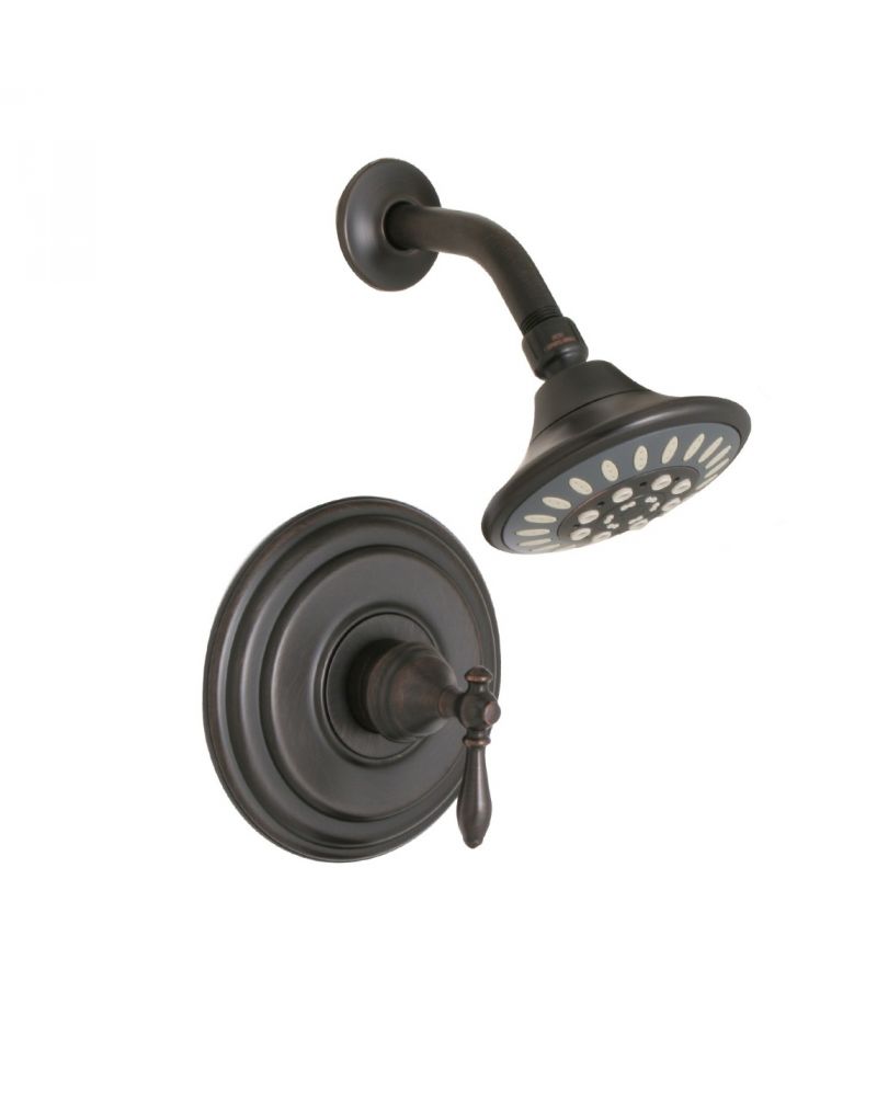 Huntington Brass Antique Bronze Sherington Shower Combo Kit