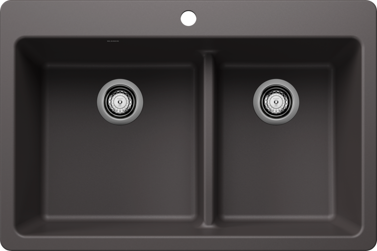 Blanco Cinder Liven 1 3/4 Granite Composite Kitchen Sink
