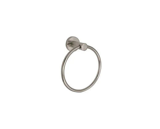 Huntington Brass Satin Nickel Tazio Towel Ring