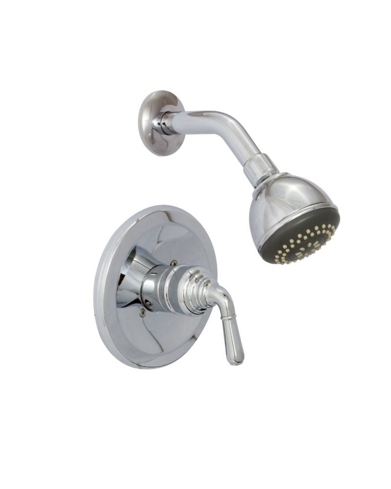 Huntington Brass Polished Chrome Cypress Shower Combo Kit
