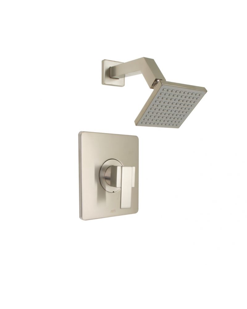 Huntington Brass Satin Nickel Razo Shower Combo Kit