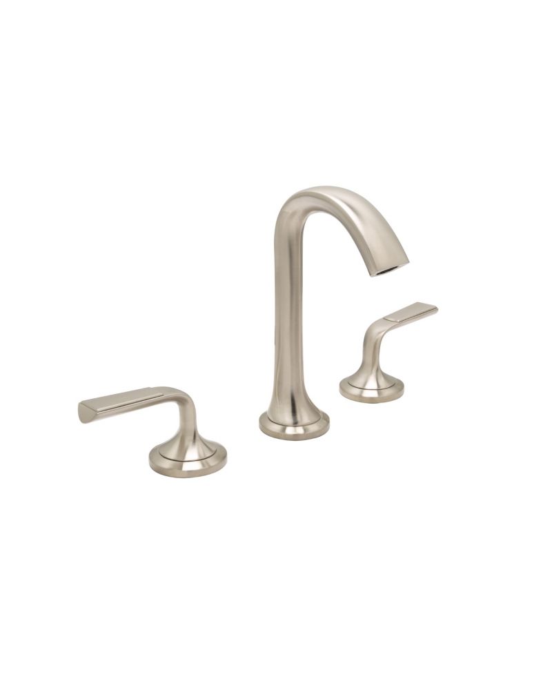 Huntington Brass Satin Nickel Joy Widespread Bath Faucet