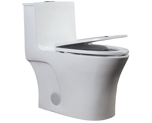 PROHS  White Double Toilet