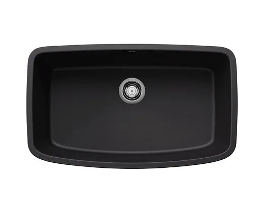Blanco  Coal Black Valea Super Single Granite Composite Kitchen Sink