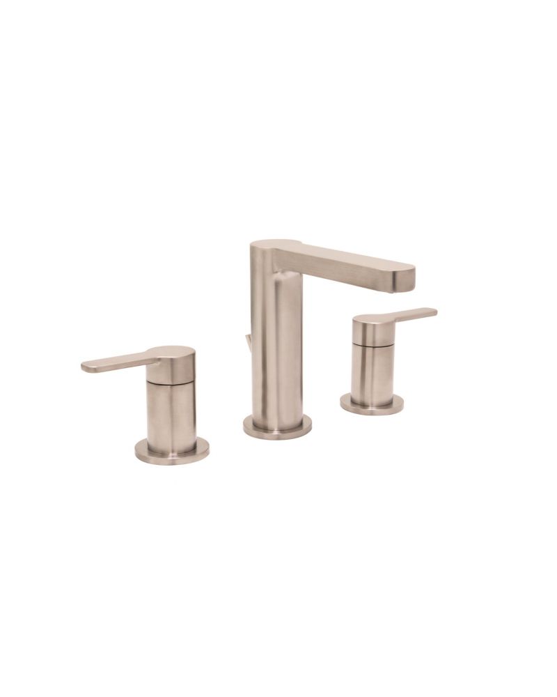 Huntington Brass Satin Nickel Taizo Widespread Bath Faucet