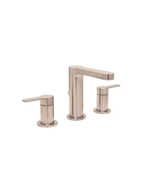 Huntington Brass Satin Nickel Taizo Widespread Bath Faucet