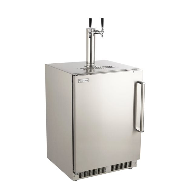 Fire Magic Stainless Dual Tap Kegerator