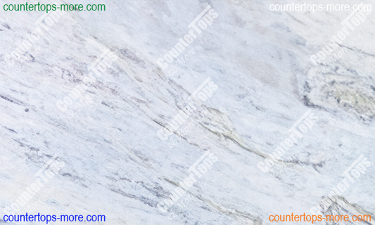 Sparkling Blue Quartzite countertop material for kitchen or bathroom remodel