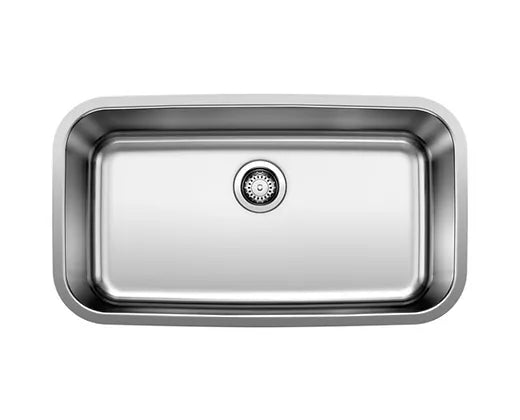 Blanco  Stainless Stainless Single Bowl 18 Gauge Stainless Steel Kitchen Sink