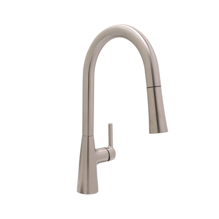 Huntington Brass Satin Nickel Vezzo Kitchen Faucet