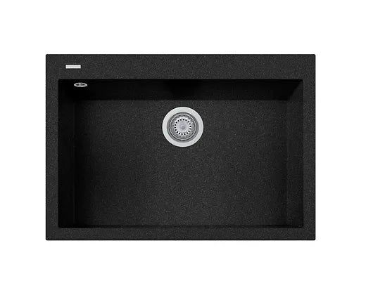 Q Nero Diamond Small Bar Granite Composite Kitchen Sink