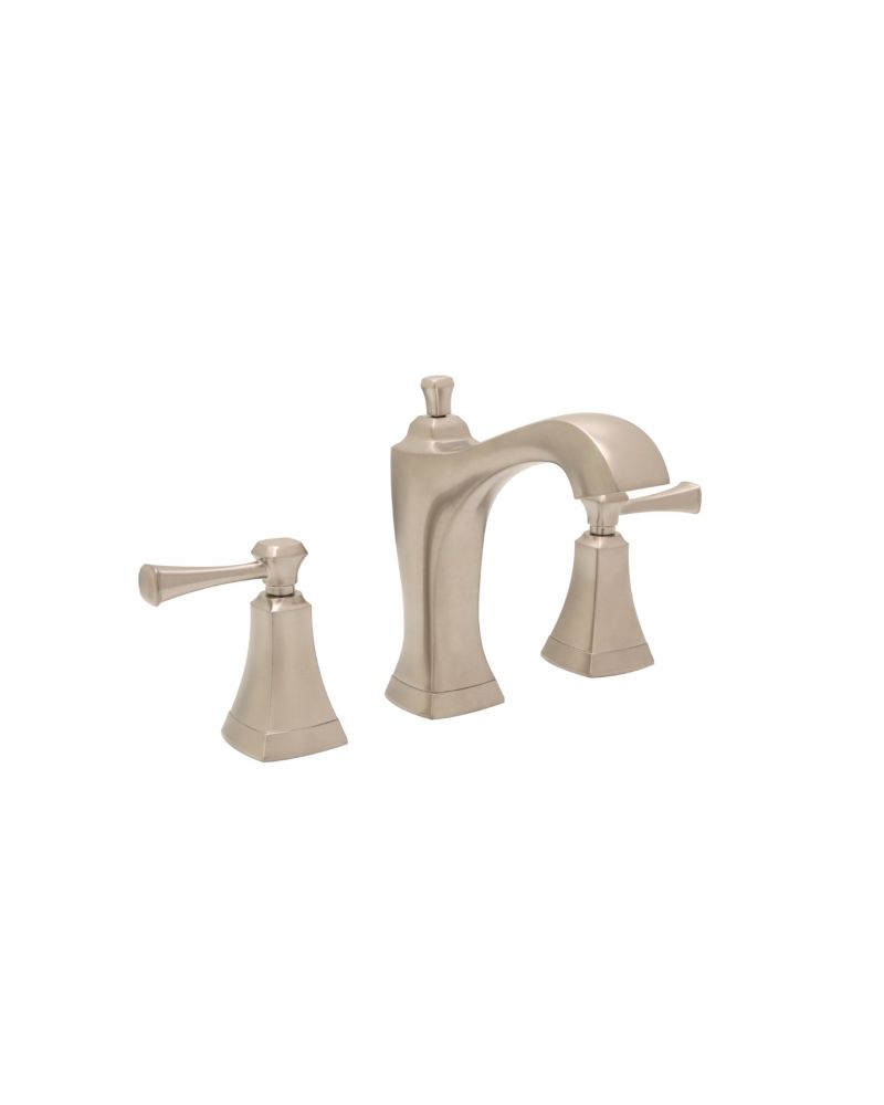 Huntington Brass Satin Nickel Davenport Widespread Bath Faucet