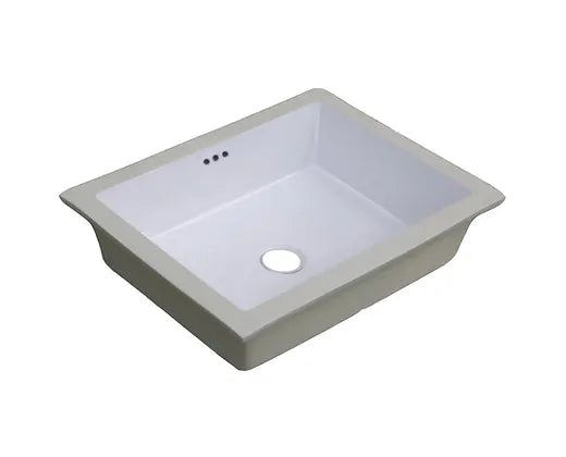 PROHS White Porcelain Sink