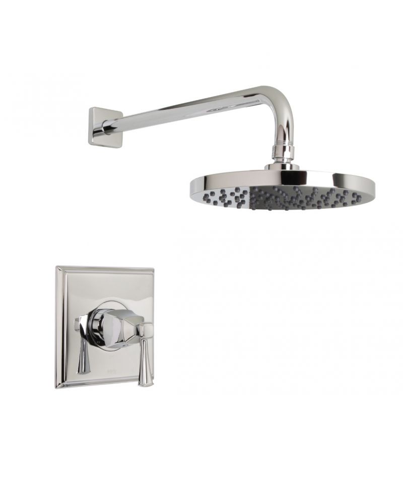 Huntington Brass Polished Chrome Daven Port Shower Combo Kit