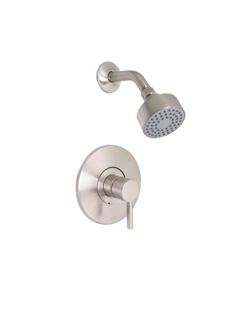 Huntington Brass Satin Nickel Emory II Shower Combo Kit