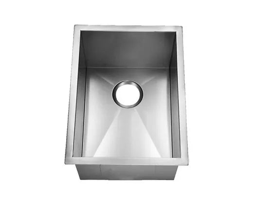 PROHS  Stainless Handmade Single Bowl 16 Gauge Stainless Steel Kitchen Sink