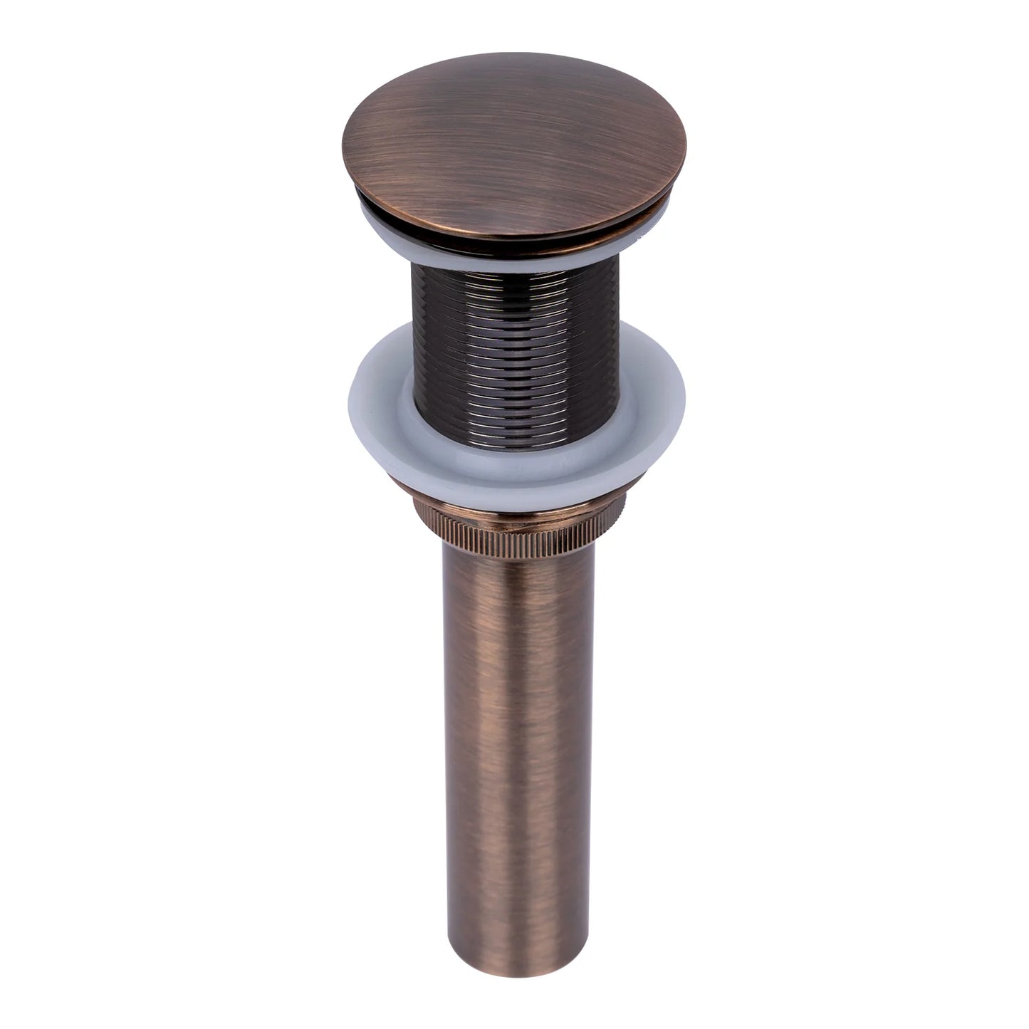 PROHS Antique Copper 1 1/2 Traditional Vanity Pop Up W / Overflow Drain