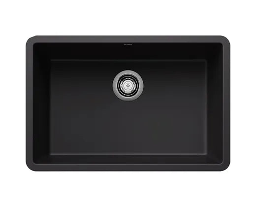 Blanco  Coal Black Precis 27  Single Granite Composite Kitchen Sink
