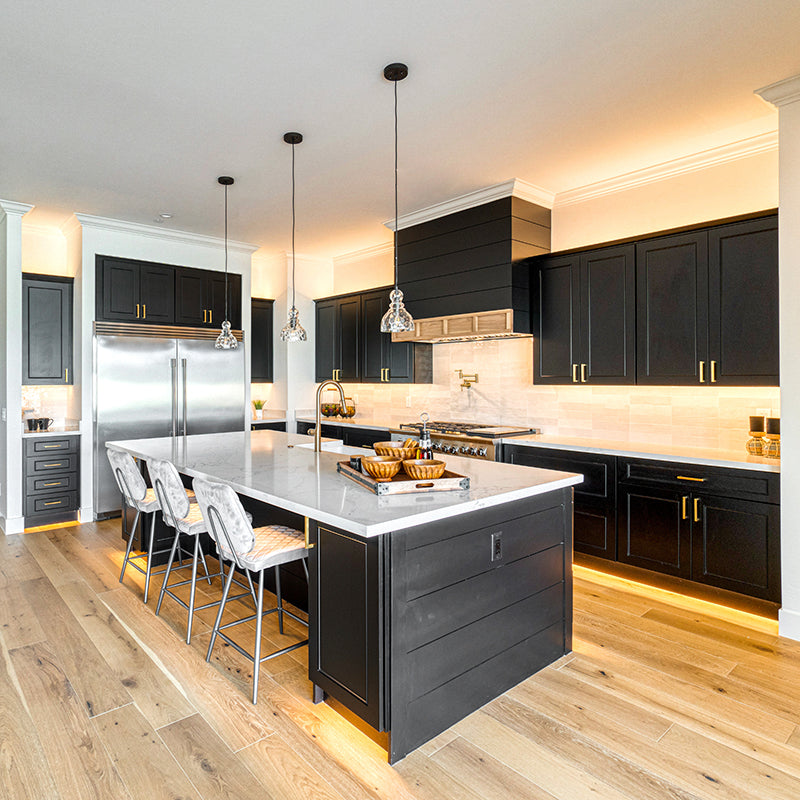 Showcase of a finished flooring project