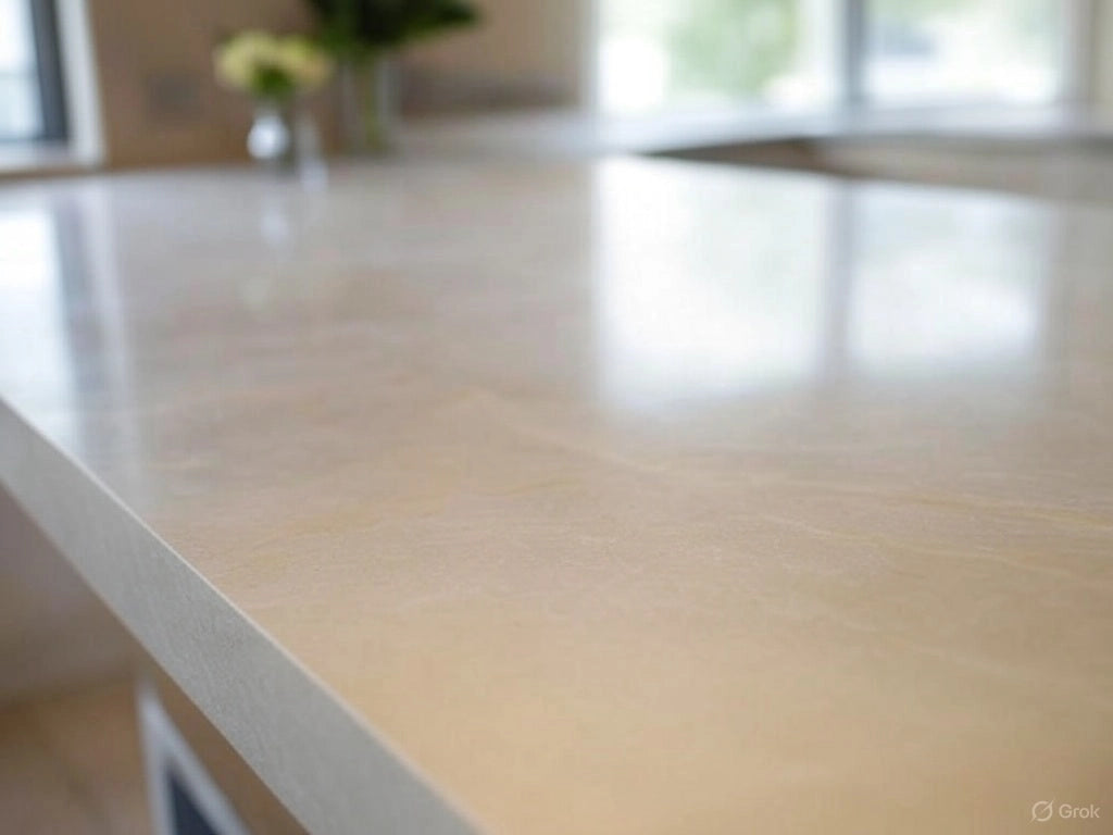 High-end kitchen countertops in granite and quartz
