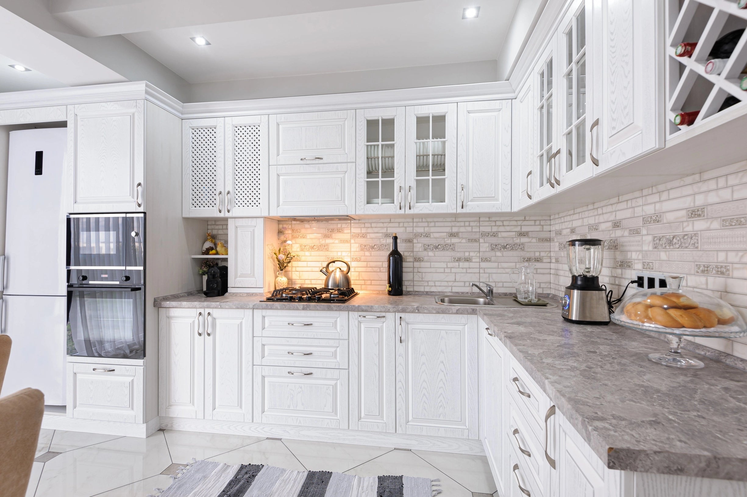 Kitchen cabinet upgrade with stylish finishes