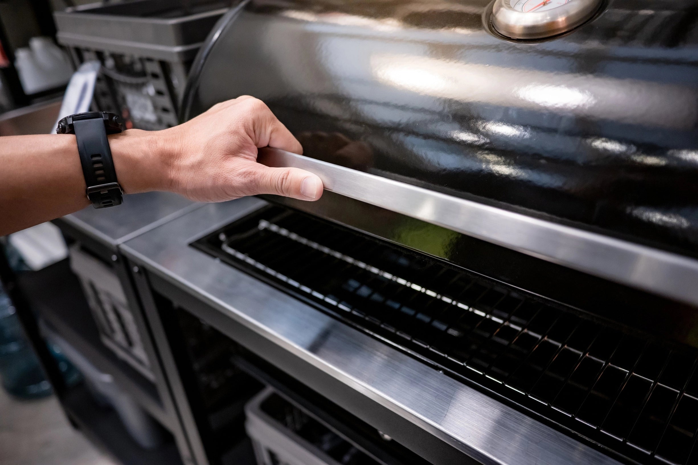 Premium outdoor grill setup for entertaining