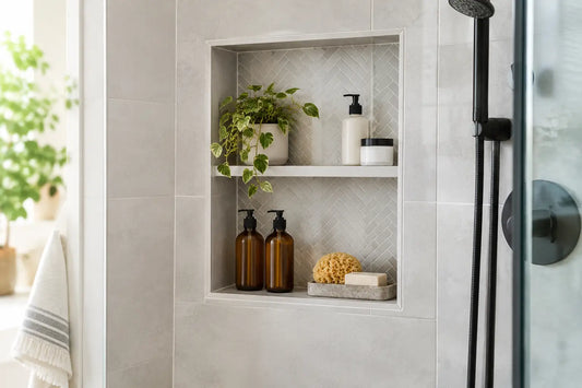 Best Shower Niches for Storage That Work Harder