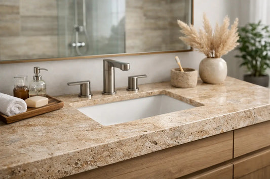 Travertine Bathroom Vanity Tops That Last