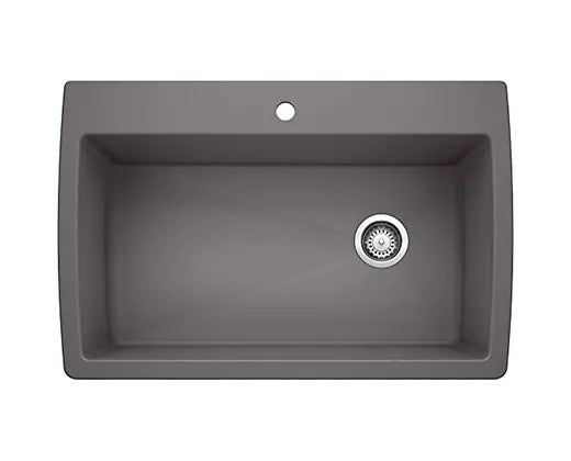 Blanco  Cinder Diamond Super Single Granite Composite Kitchen Sink