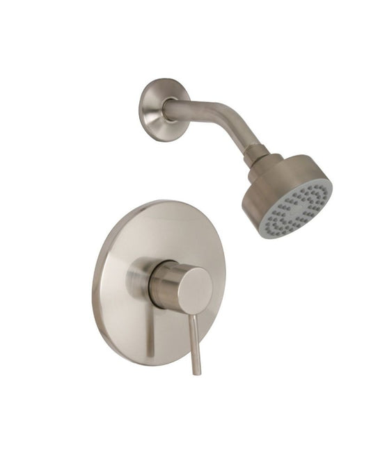 Huntington Brass Satin Nickel Euro Shower Combo Kit