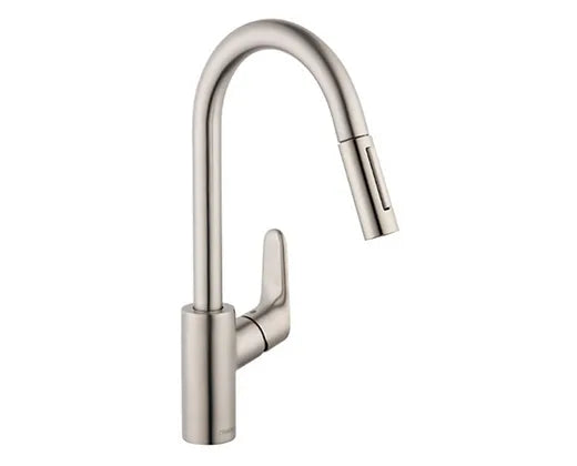 Hansgrohe  Steel Optic Focus HighArc Kitchen Faucet