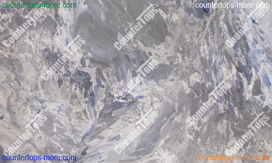 Hurricane Blue Granite countertop material for kitchen or bathroom remodel